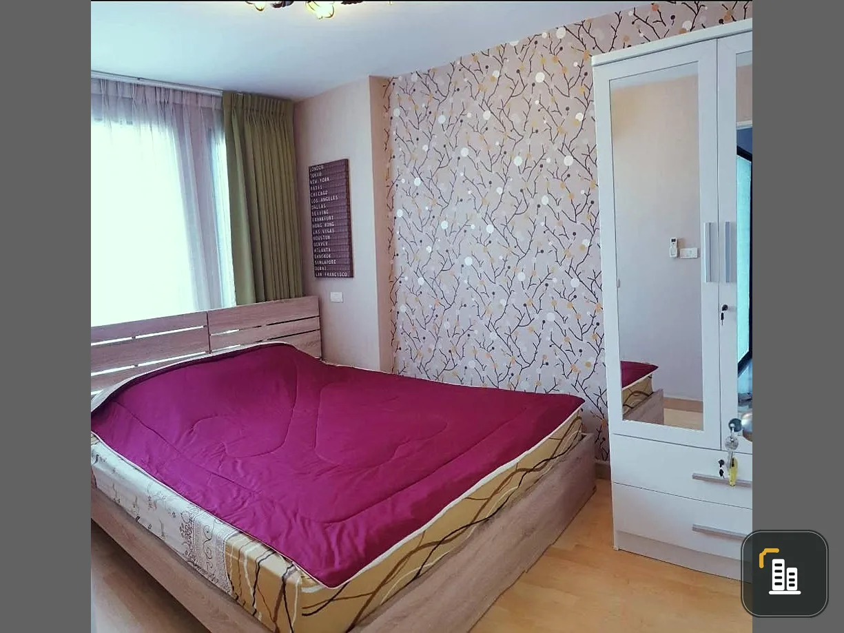 For sale: Lipp Ramkhamhaeng 43/1, decorated with beautiful, sweet wallpaper, swimming pool view, very livable, must reserve now.
