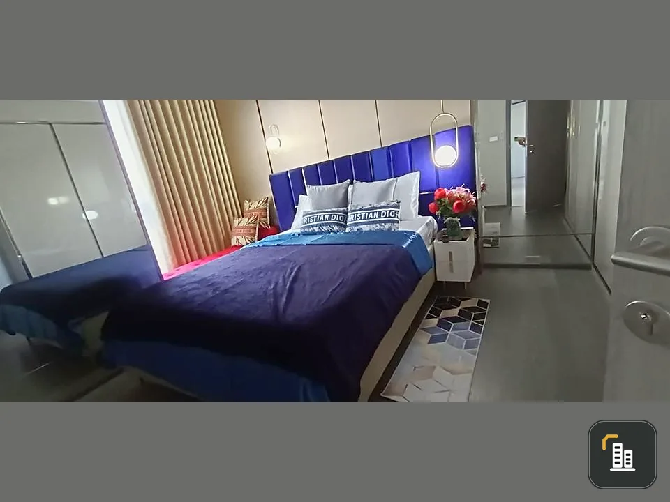 For rent: Coco Park Rama 4, high floor, very beautiful view, unblocked view, luxuriously decorated with beautiful built-ins. Interested, book now.