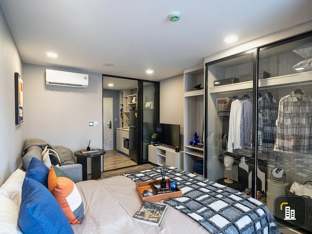 Selling down payment Kave Embryo Rangsit, 6th floor, room B635, west side, garden view, reserve now, don't wait.