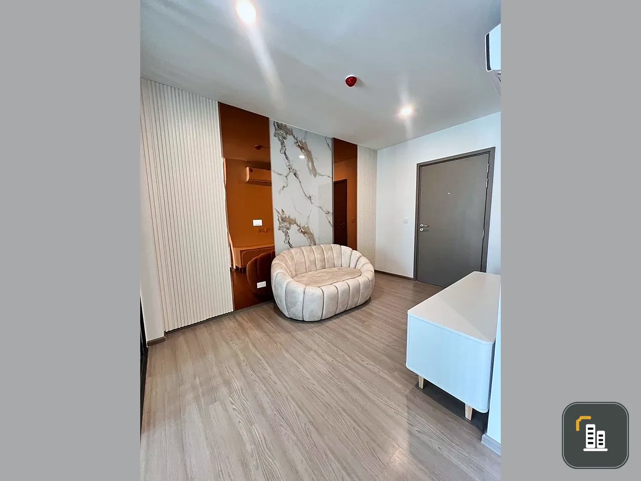 For rent: Aspire Ratchayothin, open view, good atmosphere, beautifully decorated, fully furnished, ready to move in