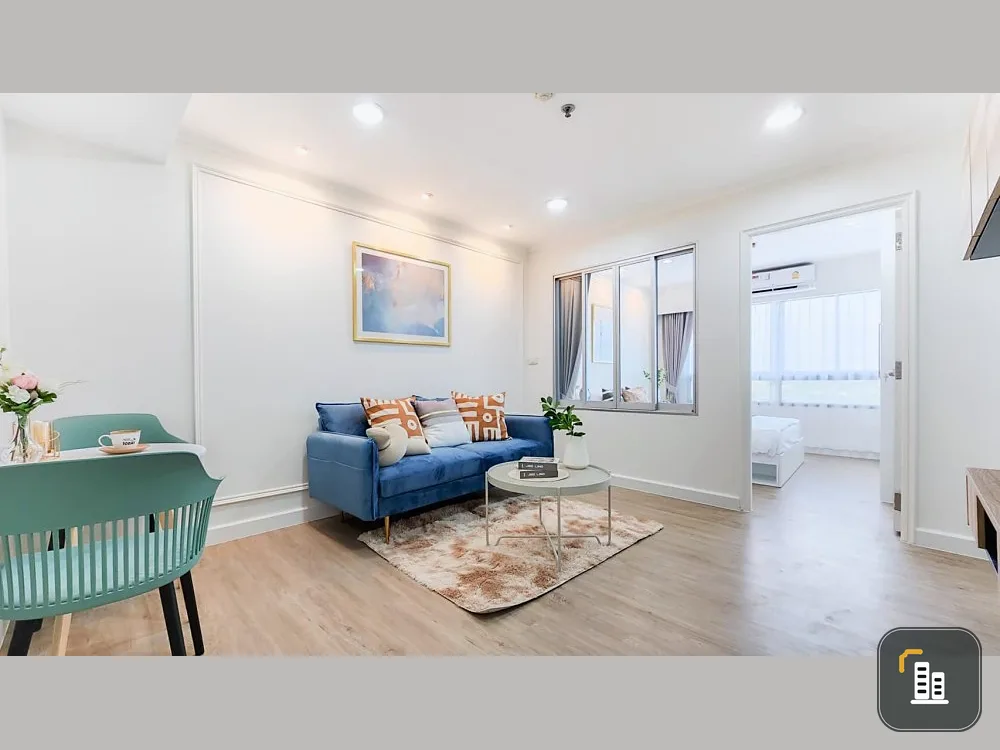 For sale: Lumpini Ville Sukhumvit 77, not next to the elevator, not next to the garbage room, beautiful view, can see the river, can you not reserve i