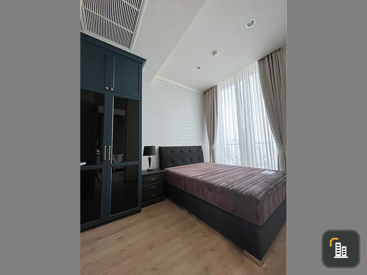 Condo for rent, Noble B 19, fully furnished, ready to move in, complete here, just come and move in, don't miss it.