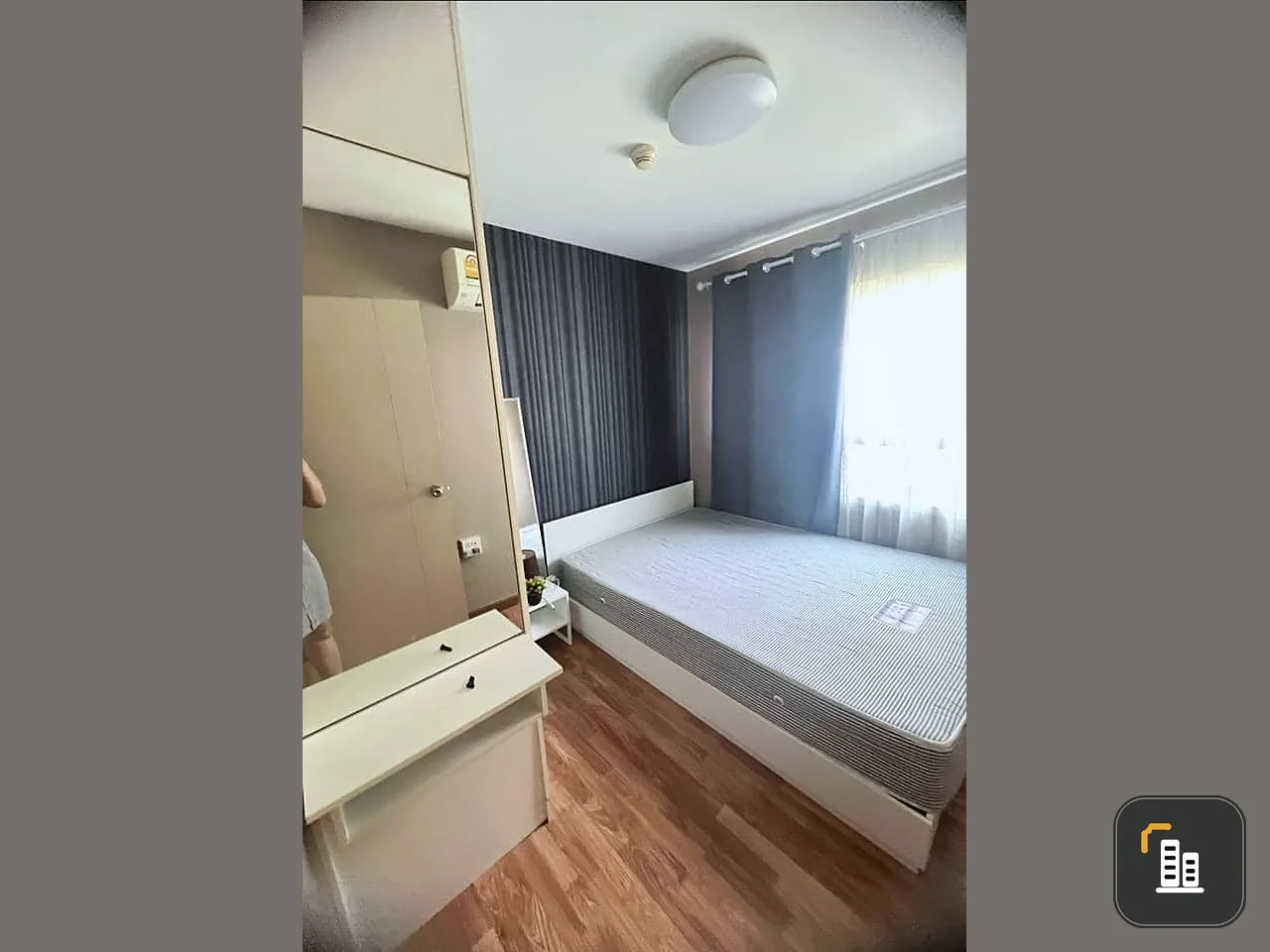 Urgent for rent: The Trust Condo Nakhon Pathom, a nice room, complete with furniture and electrical appliances. If you don't reserve, you'll miss out.