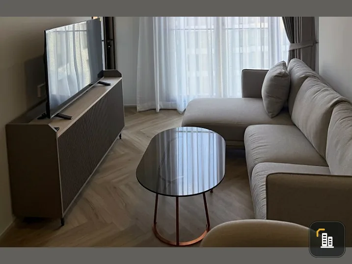 Condo for rent, Chapter Thonglor 25, 8th floor, north-facing room, view inside the condo, cool and comfortable room, hurry and reserve.