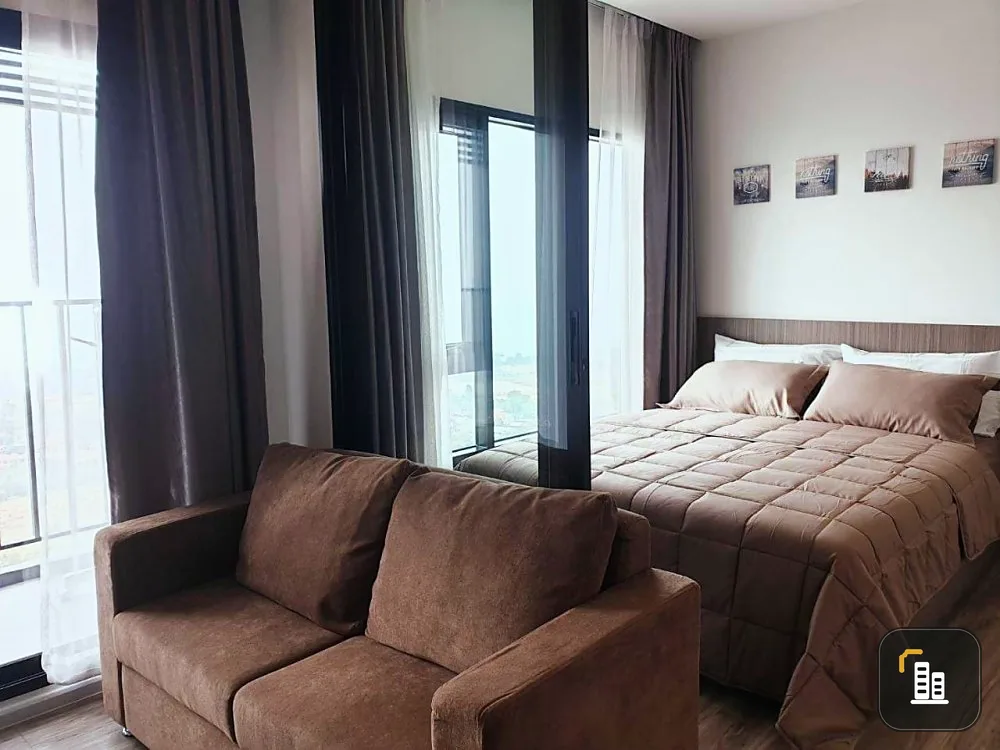 For rent: Knights Bridge The Ocean Sriracha, 26th floor, fully furnished, nice to live in, book now, don't miss out.