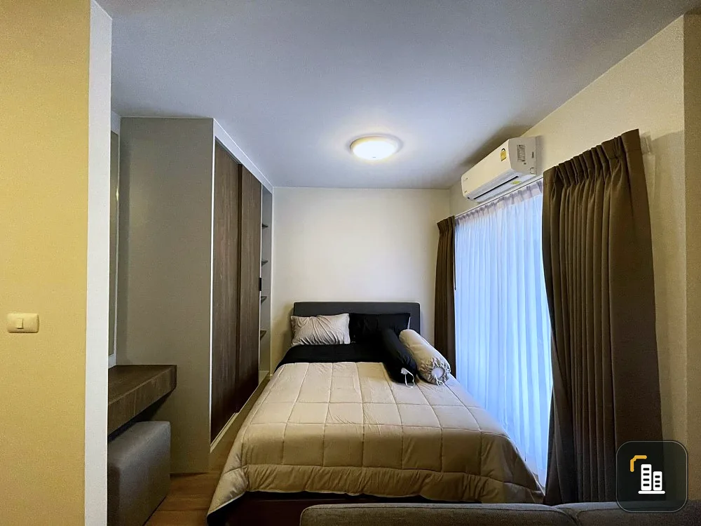 For rent: D Condo Bliss Sriracha, spacious room, comfortable, fully furnished, nice to live in, book now before it's gone.