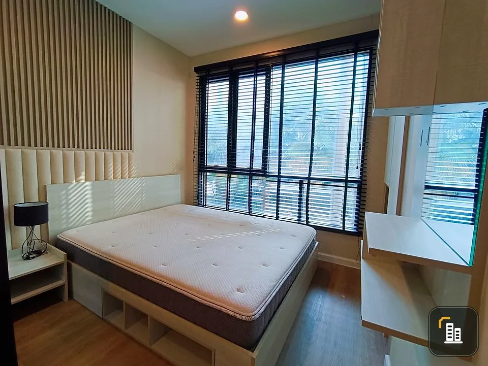 For sale, for rent, The Cube Plus Phahon Yothin 56, decorated with built-in soundproof headboard wall, beautiful view next to the swimming pool