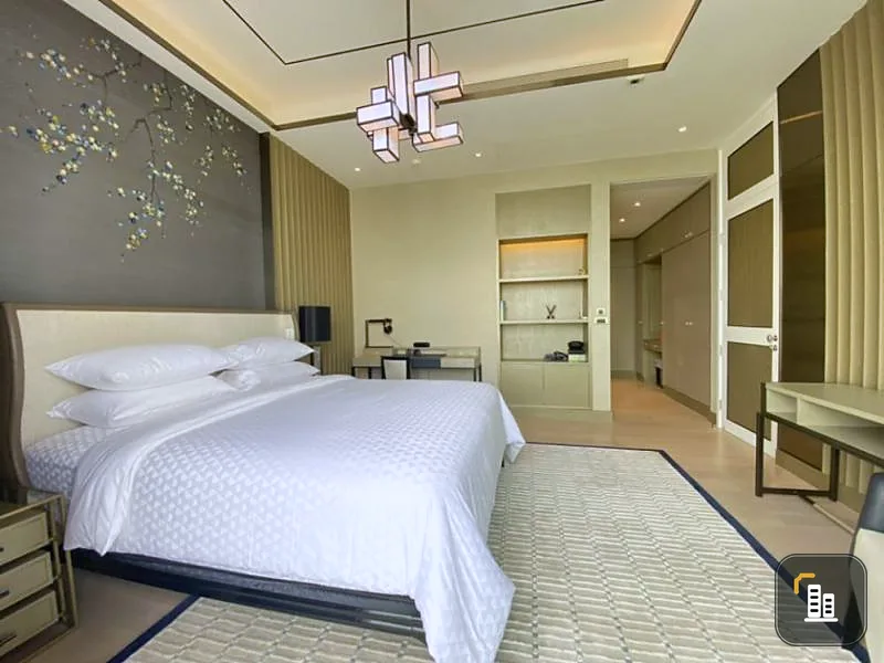 FOR RENT The Residences at Mandarin Oriental Bangkok, Super Luxury room, spacious living area, hurry to reserve.