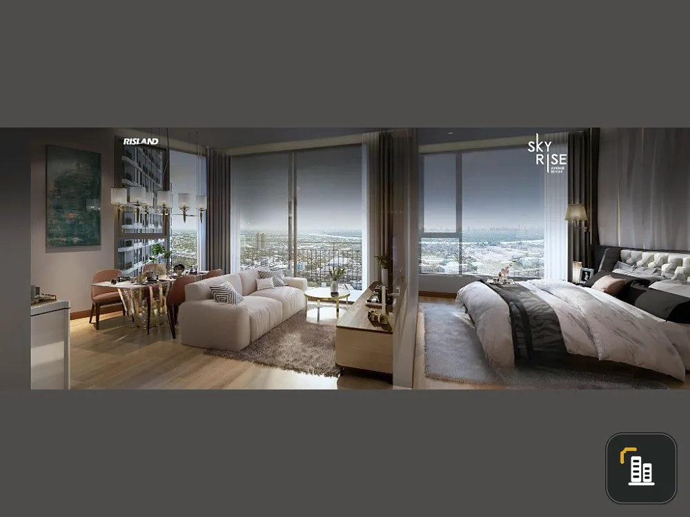Down payment for sale, Skyrise Avenue Sukhumvit 64, 27th floor, spacious room, Fully Fitted, interested, reserve now.