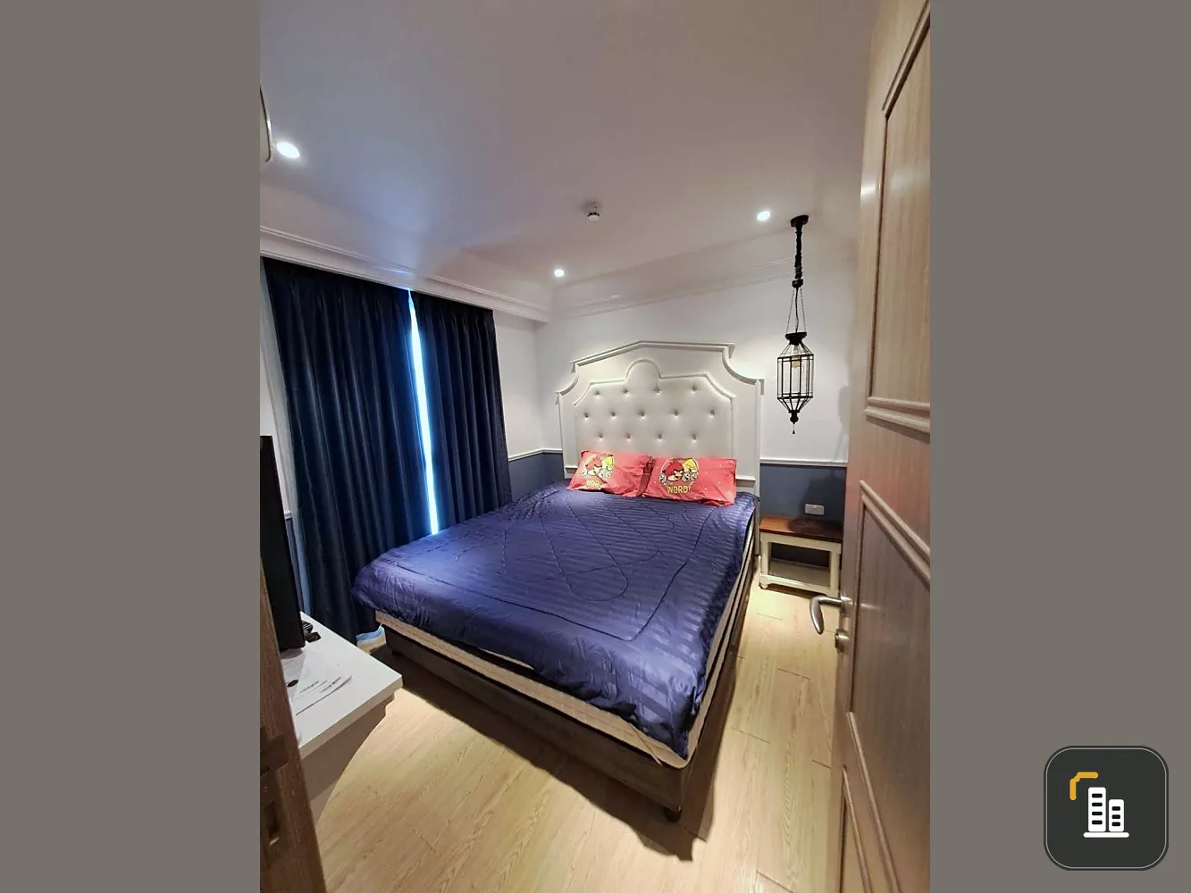 For sale Seven Seas Code The Azur (Jomtien) 2 bedrooms, 2 bathrooms, size 64 sq m., city view, complete address