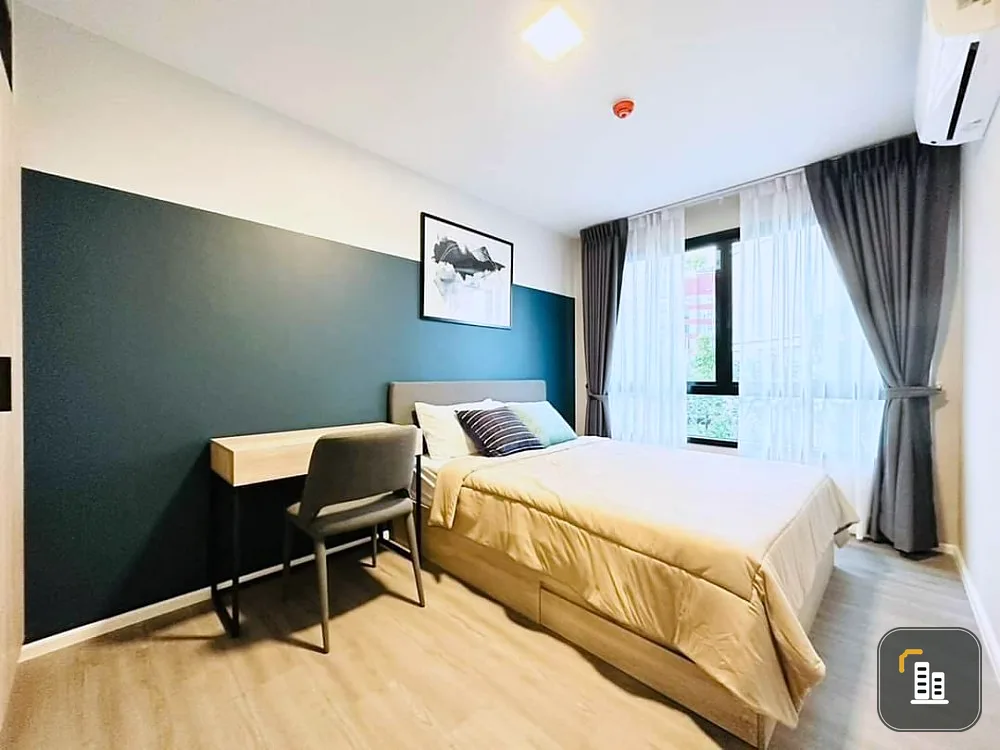 For sale: D Condo Hideaway Rangsit Phase 4, 2nd floor, beautifully decorated room with furniture + electrical appliances. Hurry and become the owner.