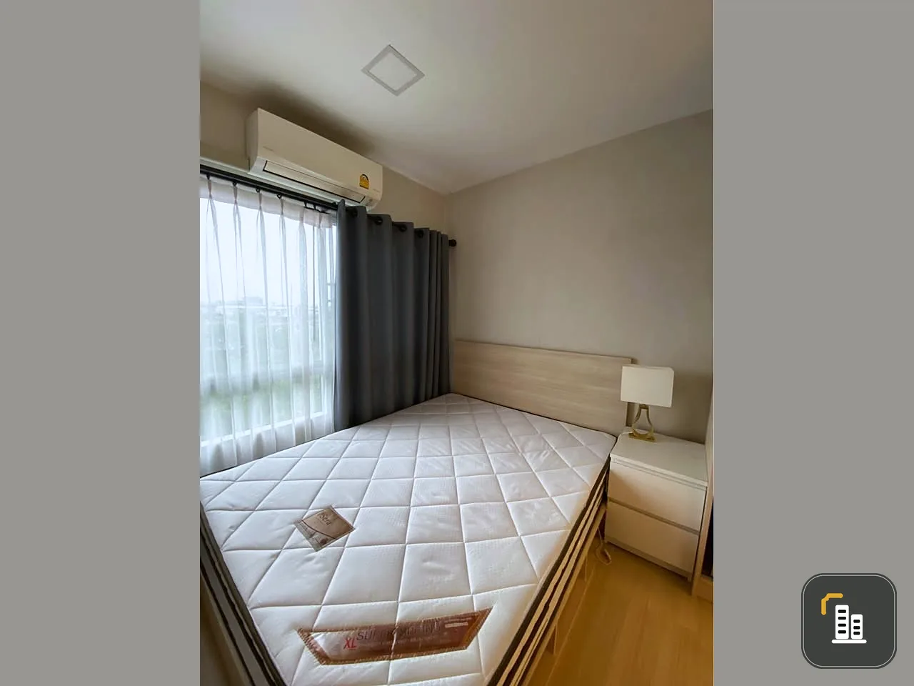 For sale: Plum Condo Rangsit Alive 1, 4th floor, view of Bangkok University, comes with complete decorations, reserve now, don't wait.