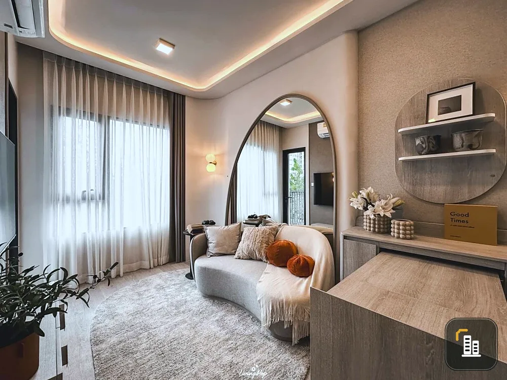 Selling down payment, Cobb Ratchada-Rama 9, 11th floor, spacious room, good location, beautiful common area, if you don't book, you'll miss out.