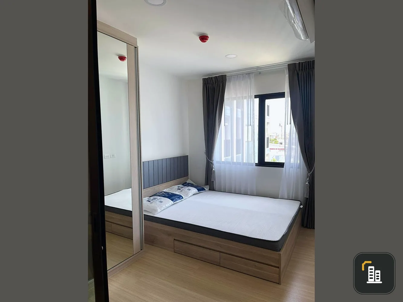 For rent: Chivathai Hallmark Lat Phrao-Chokchai 4 Phase 2, ready to move in, complete facilities, book now.