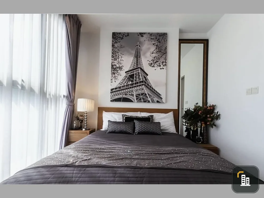 For rent!! Condo Ideo Mobi Sukhumvit, Duplex room, 24th floor, Building B, good location, ready to move in, don't miss it!!