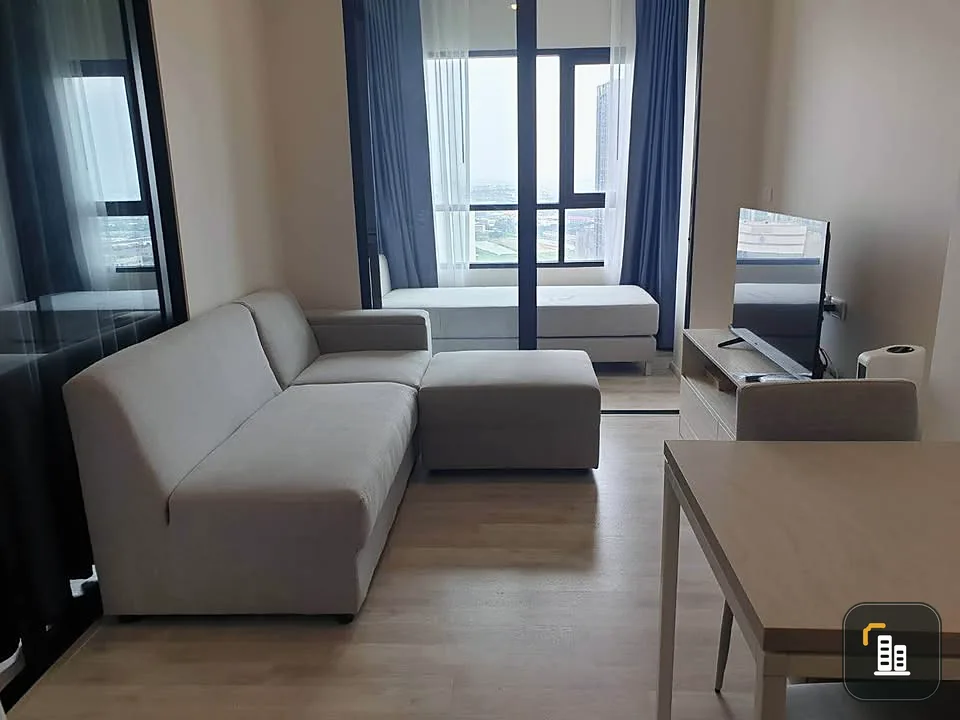 For rent: Niche Mono Mega Space Bangna, corner room, not crowded, very private, complete with electrical appliances, urgent