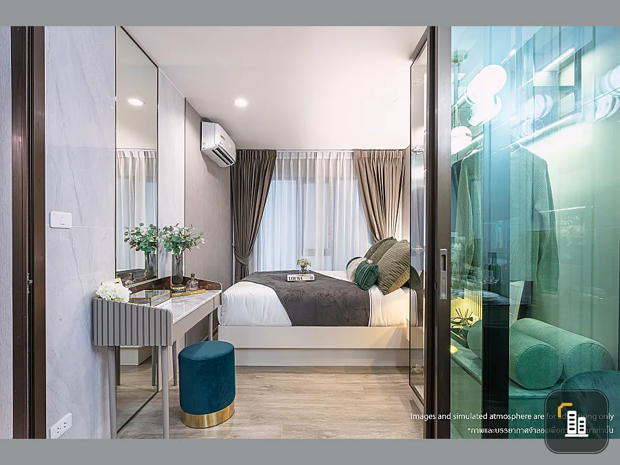 Down payment sale, Regent Home Wutthakat, 19th floor, good location, nice project, complete common areas, hurry to reserve.