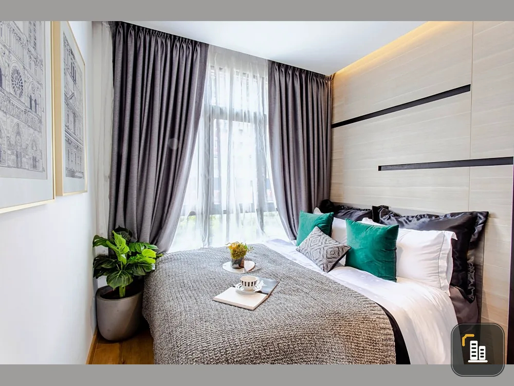For rent: Magnix Ramintra 21, beautiful room, complete set of equipment, 4th floor, not very high, interested, reserve now!