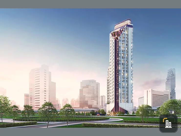 Selling down payment, Culture Chula, 14th floor, corner room, 3 bedrooms, private, interested, hurry and reserve now.
