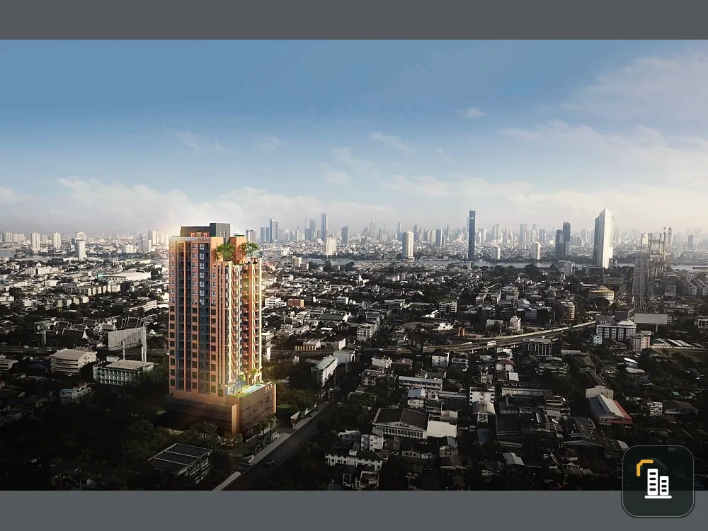 Selling down payment, Brix Pracha Uthit, 5th floor, fully decorated room, nice project, beautiful common area, hurry to reserve ownership.