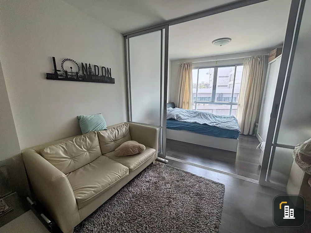 For sale: D Condo Campus Resort Bangsaen, 4th floor, separate room with complete electrical appliances. Hurry and book now.
