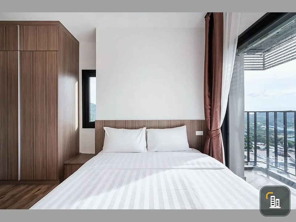 For rent: Knightsbridge The Ocean Sriracha, 2 bedrooms, 2 bathrooms, sea view, large room, fully furnished, must reserve now.