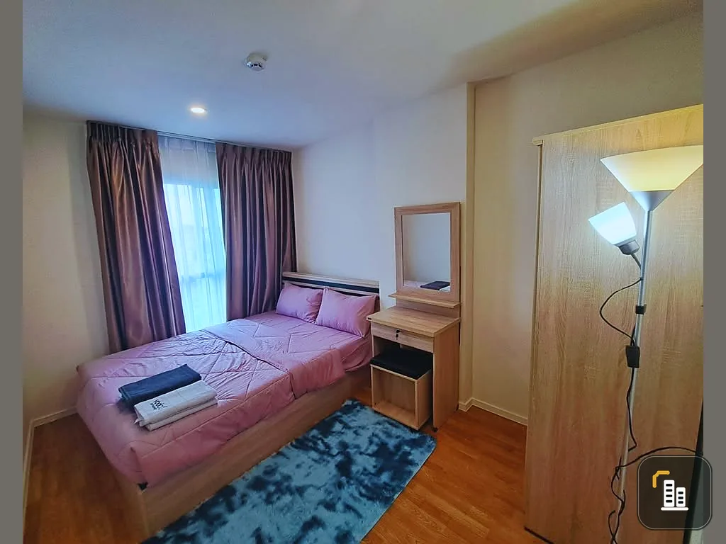 For rent: Lumpini Ville Sukhumvit 101/1-Punnawithi, spacious corner room, convenient, comfortable, cool breeze, don't miss it.