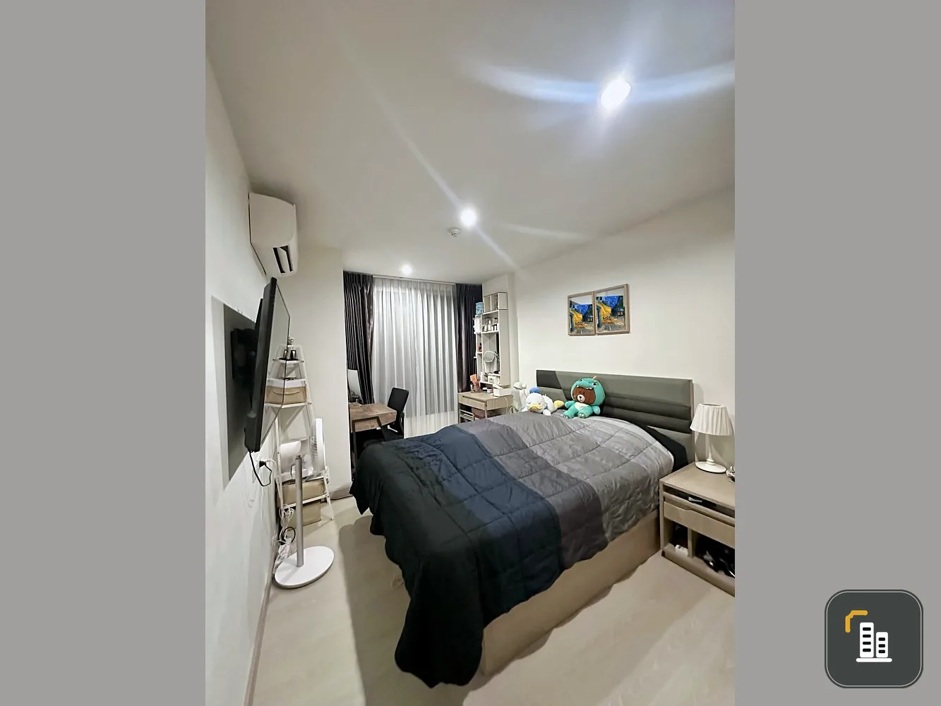 Condo for sale, Niche Mono Sukhumvit 50, ready to move in, complete with furniture and electrical appliances, great price, hurry and reserve.