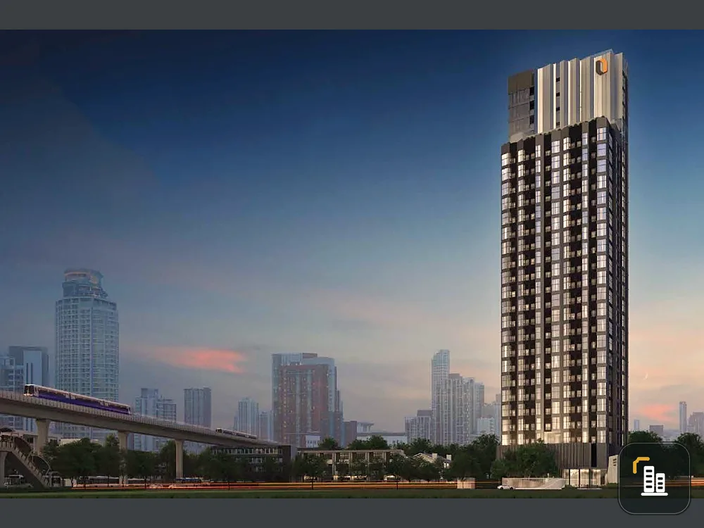 For sale: Knightsbridge Space Rama 4, Duo space room, 12th floor, room view facing Rama 4 Road, buy now.