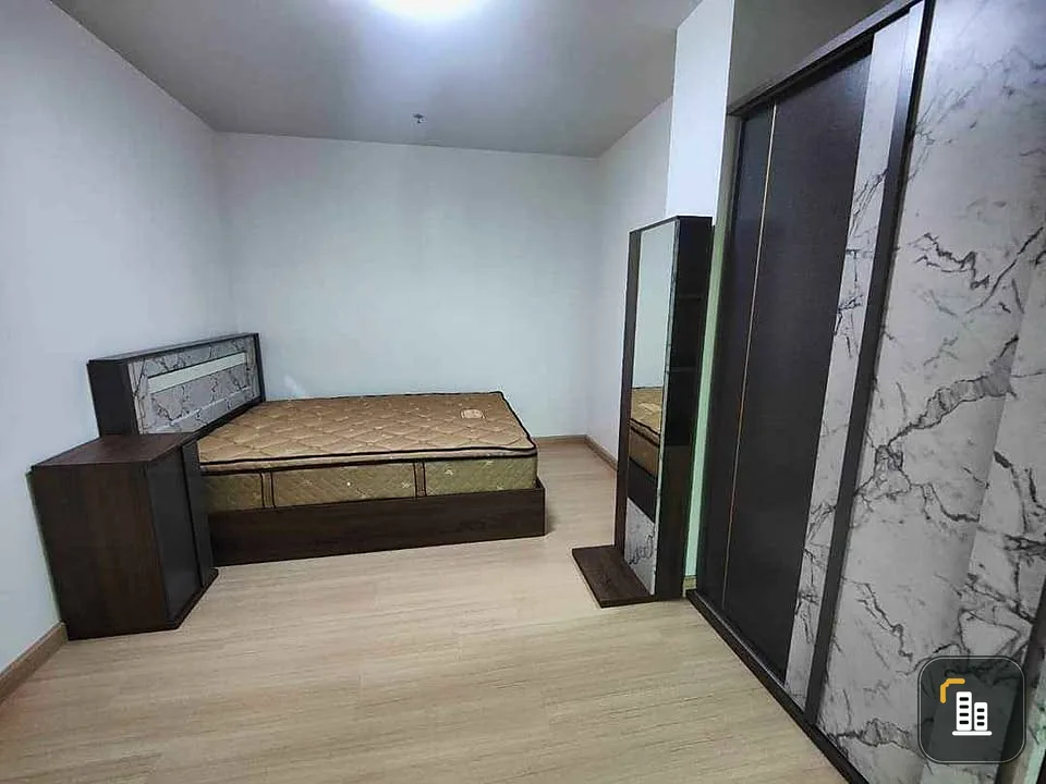 For rent Supalai City Resort Chonburi, 7th floor, comes with complete furniture and appliances. Reserve now, urgently.