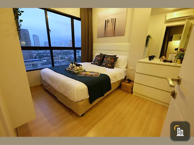 For rent, Urbano Absolute Sathorn-Taksin, beautiful room, airy, pleasant. south room view Cool breeze all the time, fully furnished