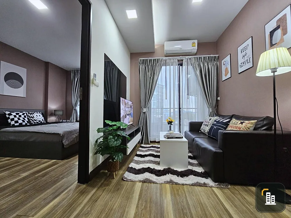 For sale: The Harmonest Condo, 4th floor, colorful room, spacious, with electrical appliances, hurry up and become the owner.
