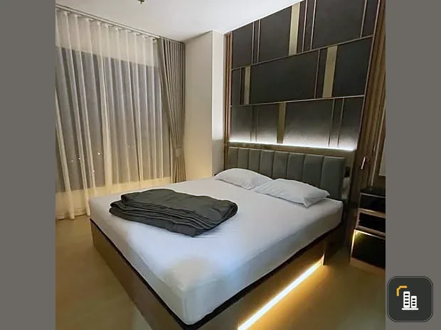 For rent: Supalai Loft Prajadhipok-Wongwian Yai, corner room, full built-in furniture, ready to move in