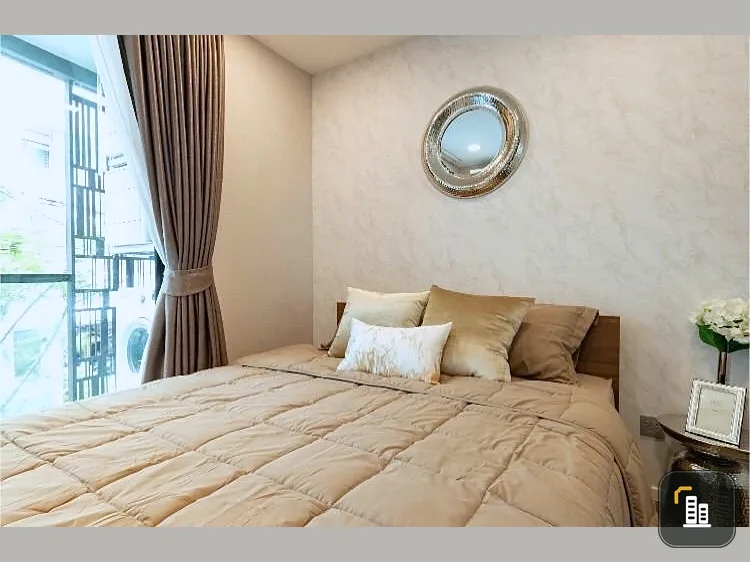 For sale: Modiz Ratchada 32, city view, fully furnished, complete with furniture and appliances, hurry up and grab it!