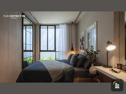 Selling down payment Noble New District R9, 15th floor, fully decorated room, beautiful common area, can't miss booking.