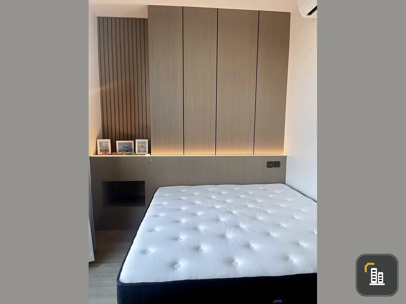 sale/rent The Crest Park Residence, room with a view of Central Ladprao, fully furnished with built-in furniture. If you're late, you'll definitely mi