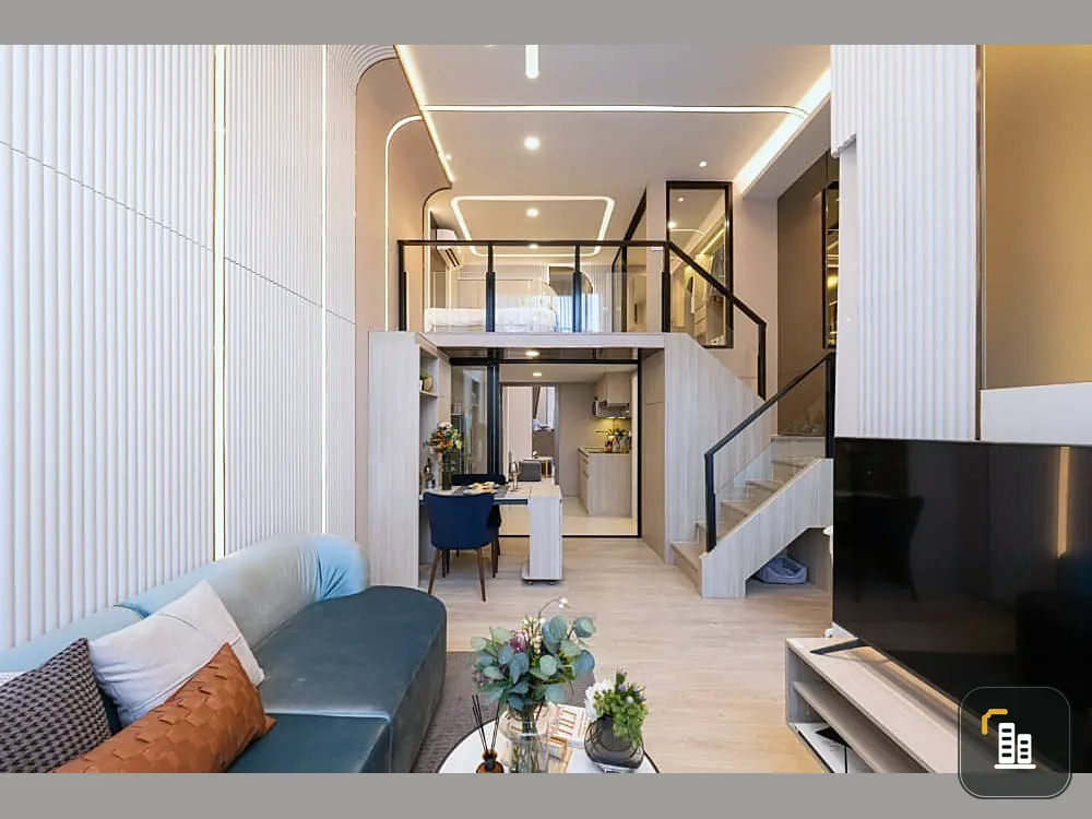Down payment sale Origin Place Phetkasem 16th floor, decorated room ready to move in, beautiful common area, hurry to be the owner