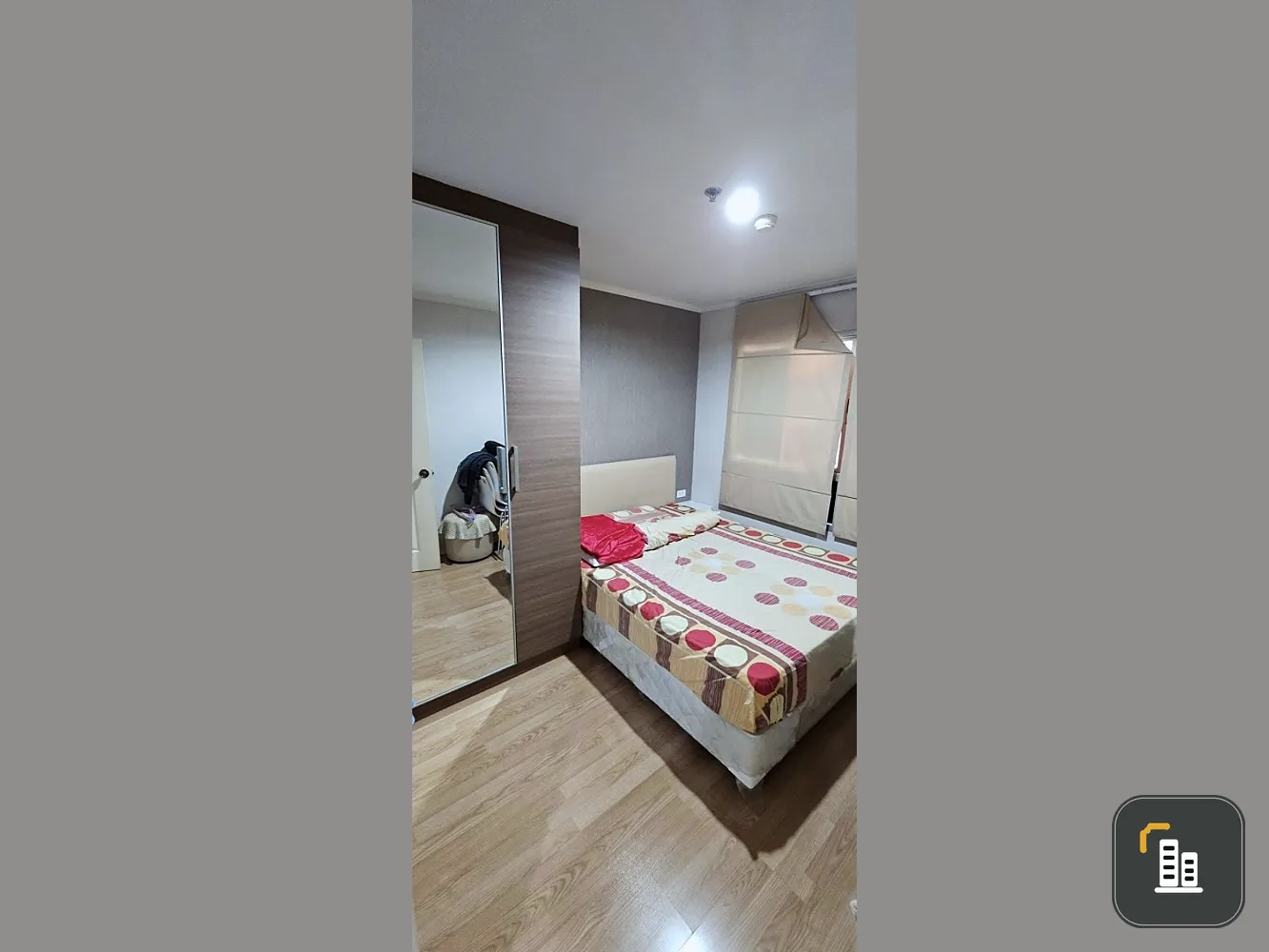 For sale: Lumpini Ville Ram Intra - Lak Si, 6th floor, comes with complete furniture and electrical appliances. Reserve now, urgently.