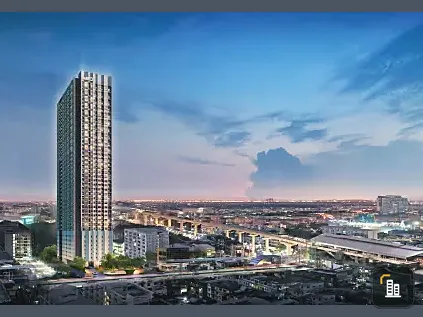 Down payment for sale, Ideo Ramkhamhaeng - Lamsalee Station, 17th floor, a nice project, beautiful common area, hurry up and become the owner.