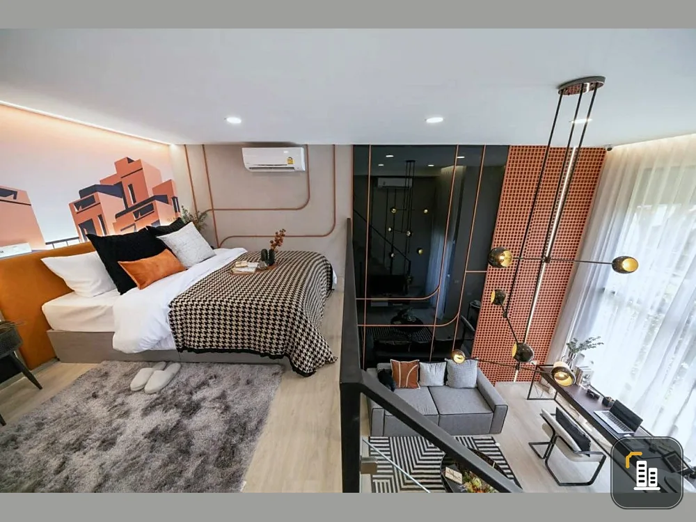 Selling down payment Origin Plug and Play Sirindhorn Station Duplex room, spacious, comfortable, lots of freebies, if you don't reserve, you'll miss o