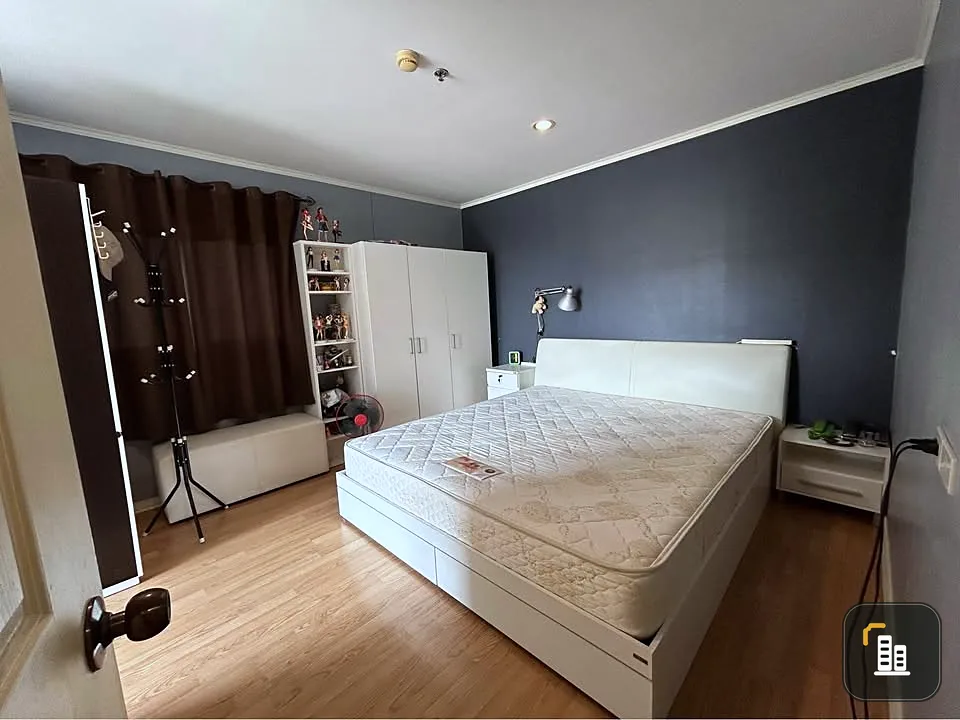 For sale: Lumpini Ville Ram Intra - Lak Si, 4th floor, view of the Pink Line, 2 bedrooms, 2 bathrooms, hurry and reserve now!