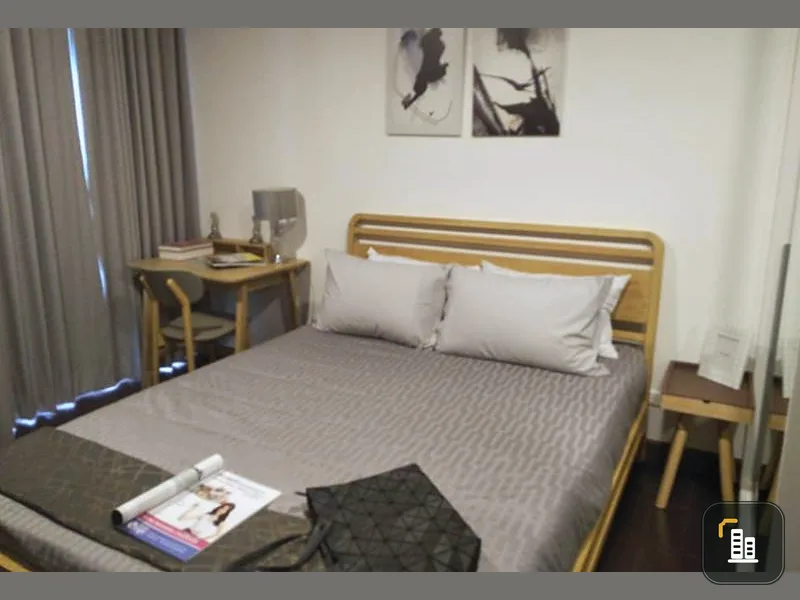 For rent, Bangkok Feliz Sathorn-Taksin, beautiful room, classic tone, north balcony Pool view, fully furnished