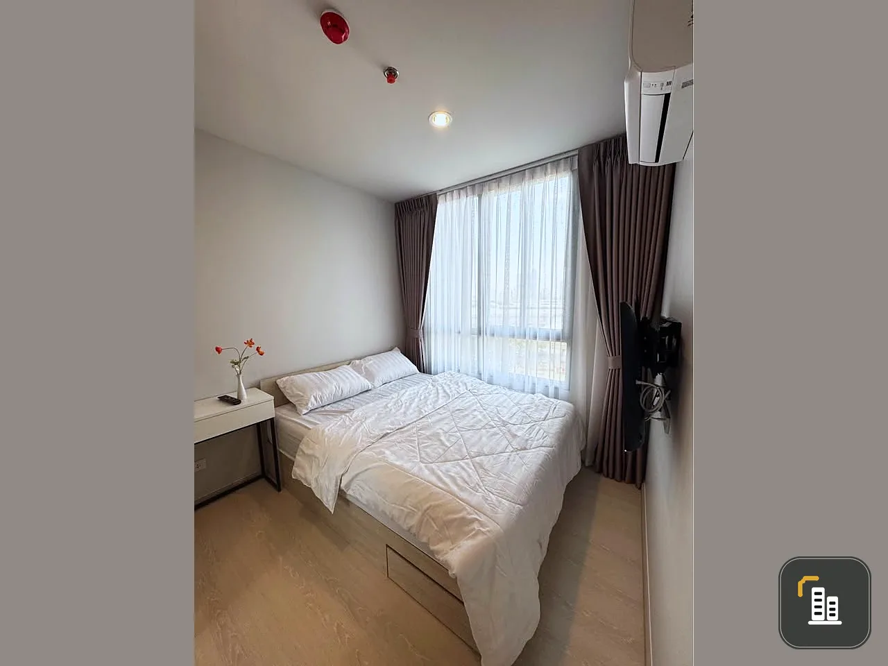 For rent: Noble New Mega Plus Bangna, spacious room, complete facilities, very beautiful view, good like this, book now.