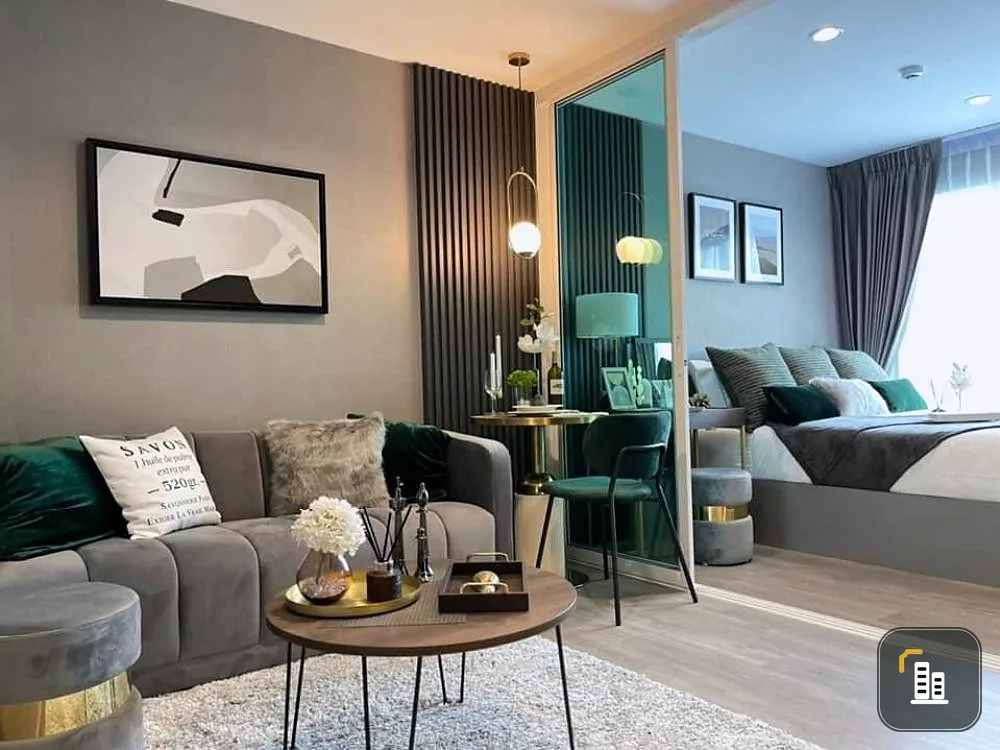 Down payment sale, Regent Home Bangna, 21st floor, beautiful room location, east side, garden view, hurry to reserve ownership.