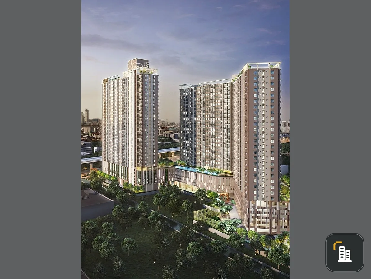 Urgent sale Supalai Veranda Phasi Charoen Station, 15th floor, large room, great view, hurry and become the owner.