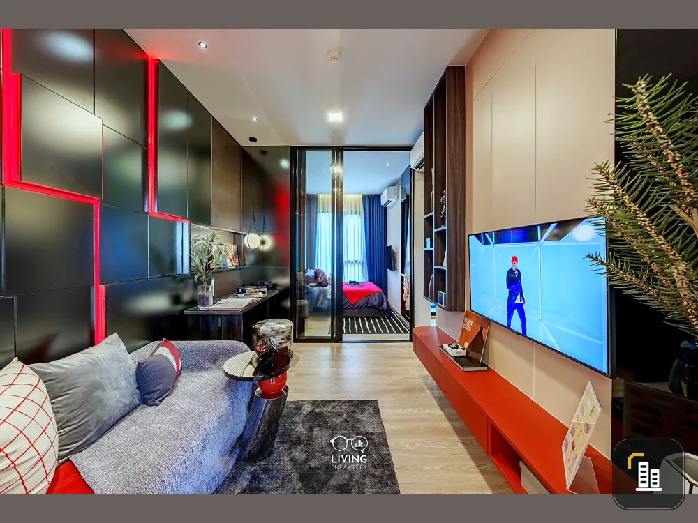 Selling down payment, Plum Condo New West Bangyai, high floor, spacious room, full of free gifts, hurry up and become the owner.