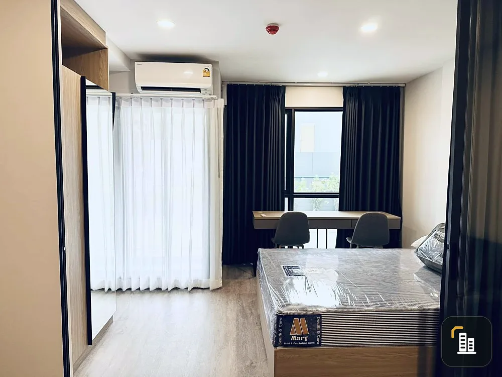 For rent!! Salaya One Residence, 2nd floor, Building B, new condo, fully furnished, ready to move in, don't miss it!!