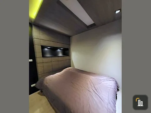 For sale: L loft Ratchada 19, 7th floor, with built-in furniture in modern style. Reserve now, don't miss out.