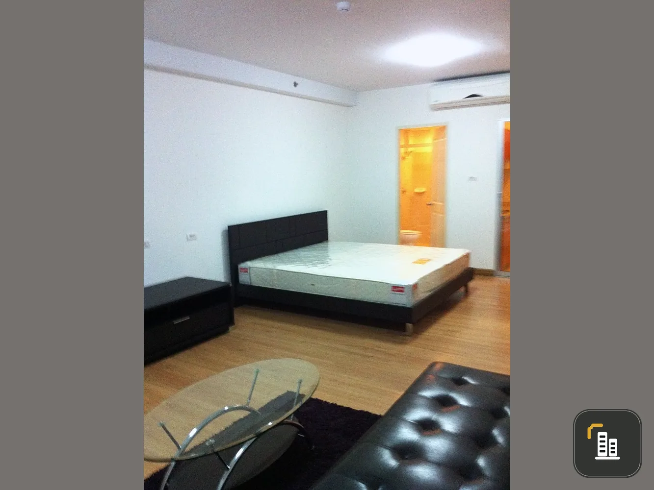 Condo for sale, Supalai Park Kaset, studio room, 22nd floor, usable area, complete here, just come and move in.