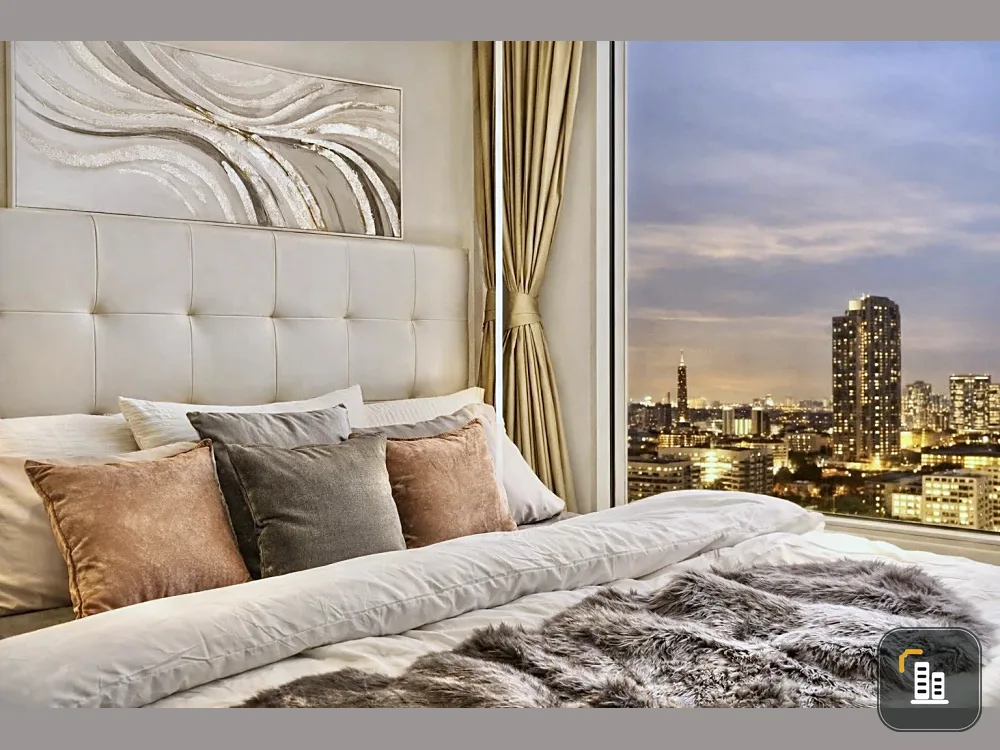 Urgently for rent or sale, Ivy Thonglor Condo, nice room, complete with furniture and electrical appliances. Hurry and reserve now. Don't miss out.
